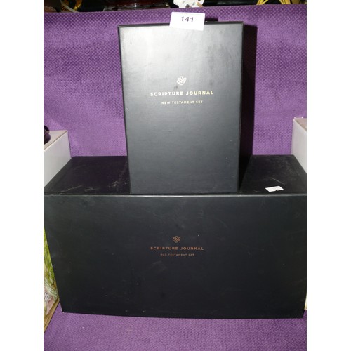 141 - Scripture Journal - New Testament set and Old Testament set