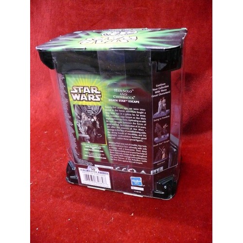 167 - Star Wars Hans Solo and Chewbacca, boxed and new