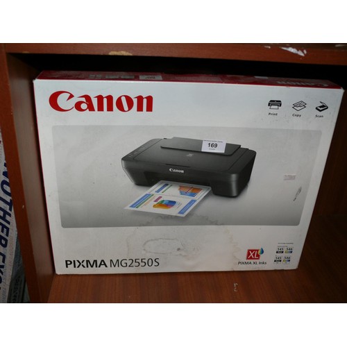 169 - Canon Pixma mg2550s printer boxed