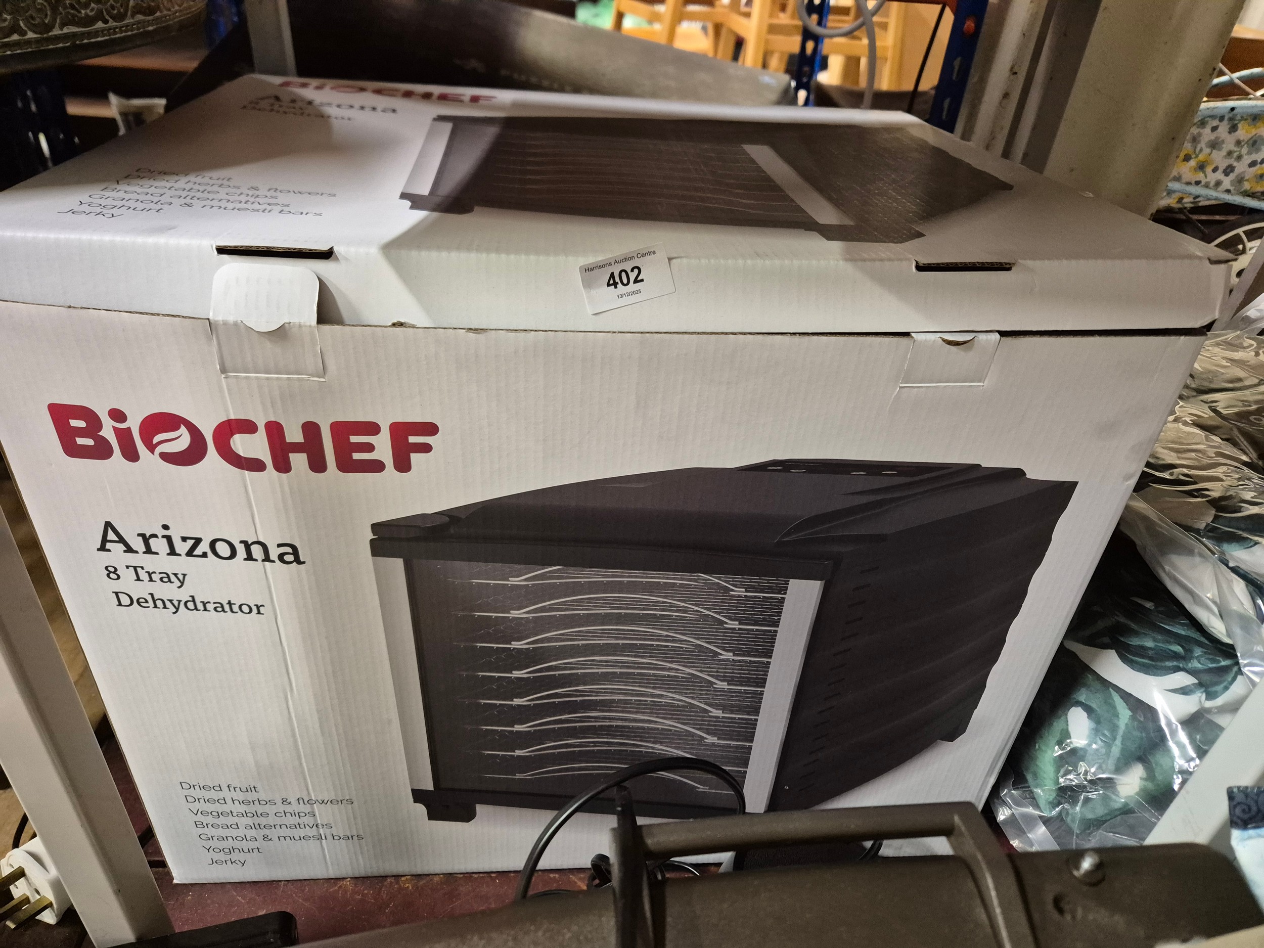 Bio Chef Arizona 8 tray Dehydrator, new and boxed
