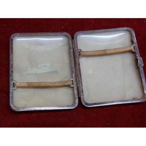 48 - A CIGARETTE CASE FROM THE SHIP 