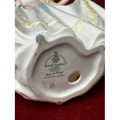 4 - Royal Doulton bone china figurine HN3645 “Lindsay” by Nada M Padley 1994