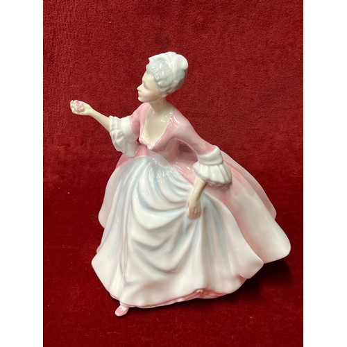 6 - Signed Royal Doulton bone china figurine HN3266 “Diana” by Peggy Davies. Michael Doulton exclusive s... 