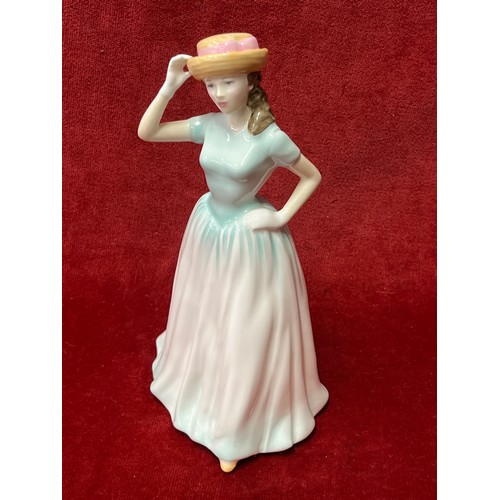 7 - Royal Doulton bone china figurine HN4308 “Classics Happy Birthday 2001” by Nada M Padley.