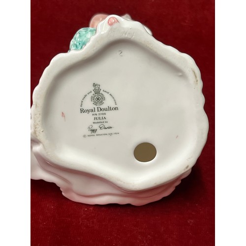 20 - Royal Doulton bone china figurine HN2706 “Julia” by Peggy Davies 1974.