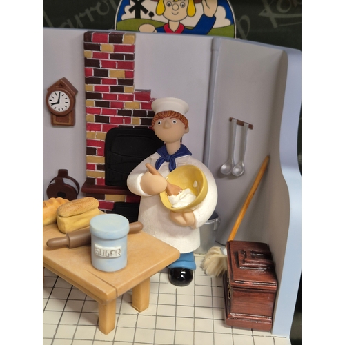 55 - Mickey Murphy in his Bakery 