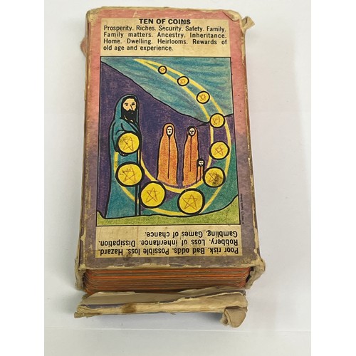 23 - Vintage Tarot card set complete with instructions