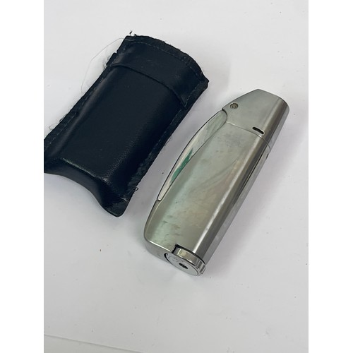 17 - 3 lighters including Colibri of London Quantum (boxed with paperwork), Sunny Noble gold plated light... 