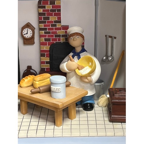50 - Mickey Murphy in his Bakery 