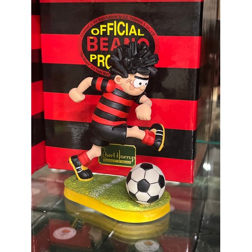 52 - 3 Dennis The Menace figures, Official Beano products from Robert Harrop Designs, all with boxes