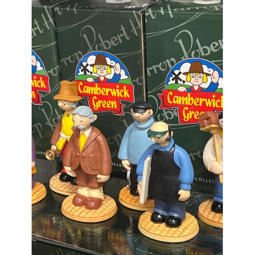 53 - 10 figures from The Camberwick green Collection by Robert Harrop Designs, all with boxes
