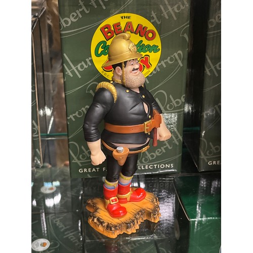 54 - Desperate Dan 'Fireman dan' figure From The Beano, Dandy Collection by Robert Harrop Designs, boxed