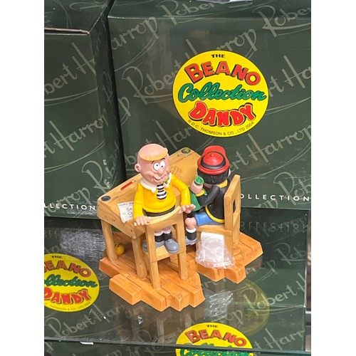 56 - 2 The Bash Street Kids 50th Anniversary First edition figures From The Beano, Dandy Collection by Ro... 