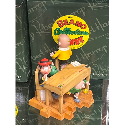 56 - 2 The Bash Street Kids 50th Anniversary First edition figures From The Beano, Dandy Collection by Ro... 