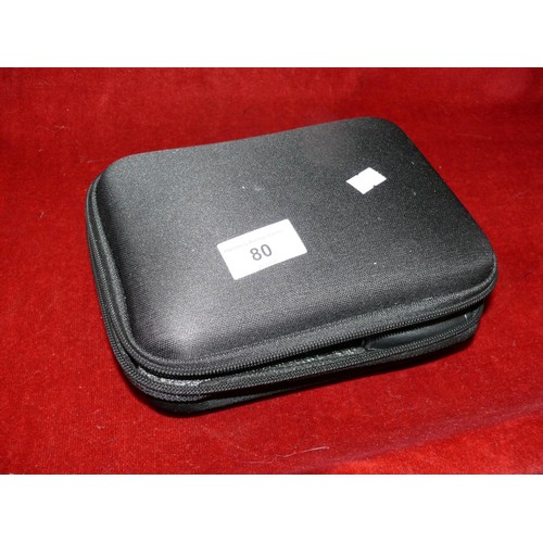 80 - Folding drone with instructions in carry case