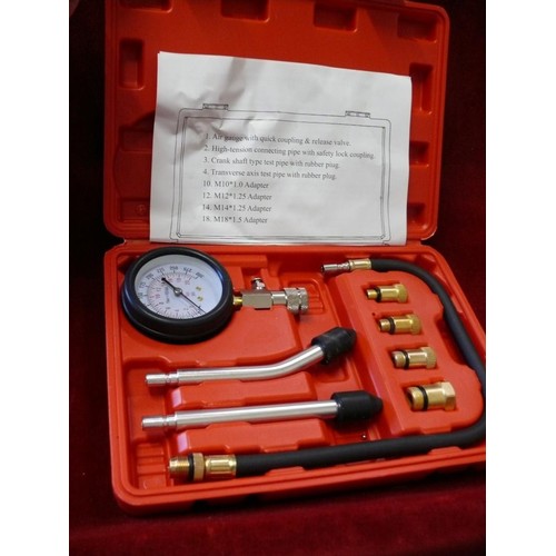 81 - An engine compression testing kit