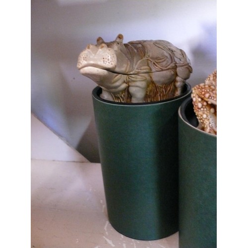 87 - 8 Harmony Kingdom box figures with original boxes