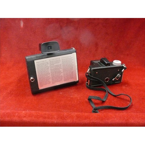 94 - Vintage Polaroid colorpack 80 camera plus a Coronet camera