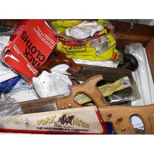 174 - Large drawer of mixed tools and DIY