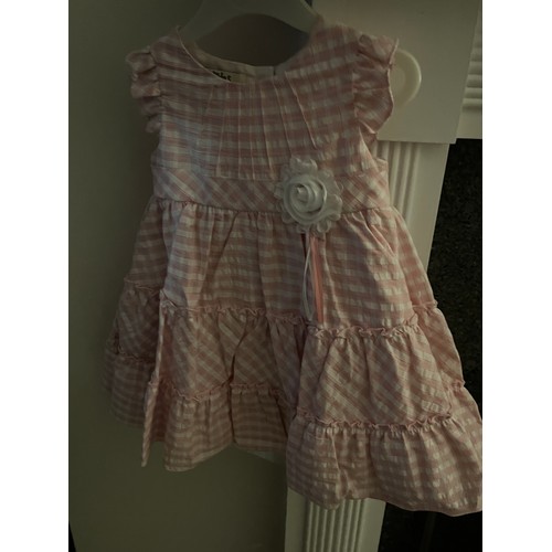 200 - Matilda’s Wardrobe - shop closure - 8 toddler/child's occasion dresses, all new with tags