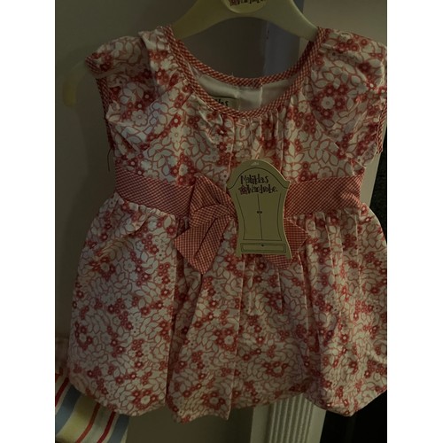 200 - Matilda’s Wardrobe - shop closure - 8 toddler/child's occasion dresses, all new with tags
