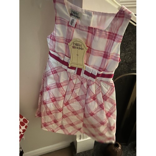 201 - Matilda’s Wardrobe - shop closure - 8 high end toddler/child's occasion dresses, all new with tags