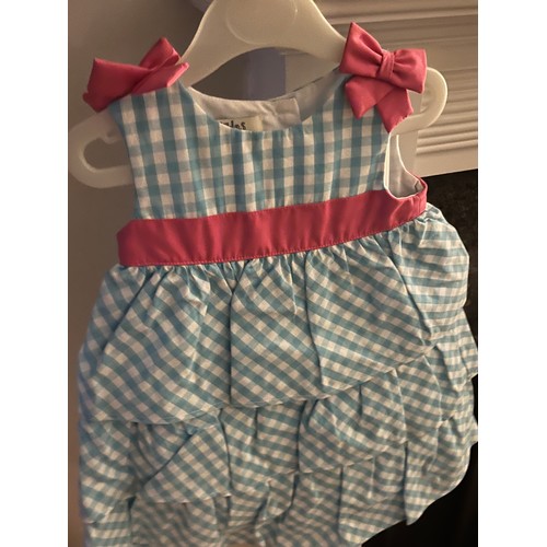 201 - Matilda’s Wardrobe - shop closure - 8 high end toddler/child's occasion dresses, all new with tags