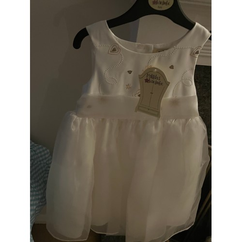 201 - Matilda’s Wardrobe - shop closure - 8 high end toddler/child's occasion dresses, all new with tags