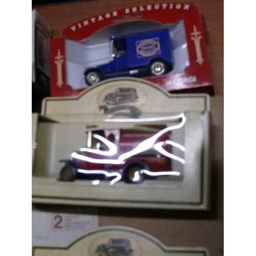 205 - Mixed lot of boxed vehicles - Walkers Crisps, Chocolate and Typhoo Tea