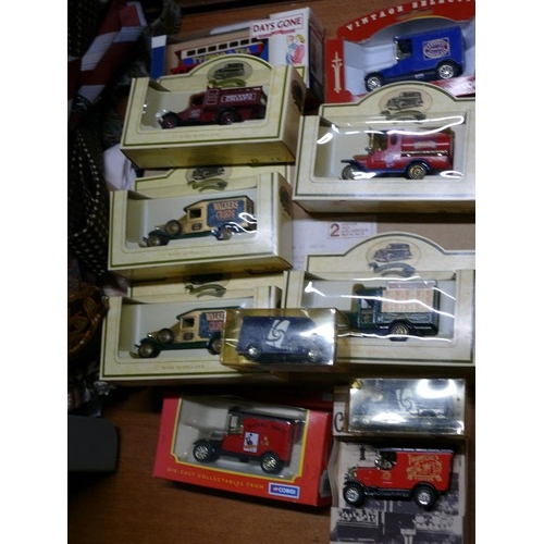 205 - Mixed lot of boxed vehicles - Walkers Crisps, Chocolate and Typhoo Tea