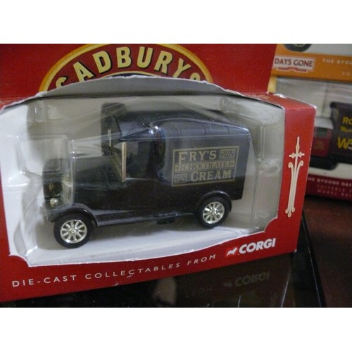 212 - 5 boxed vehicles top include whisky, chocolate and trackside models