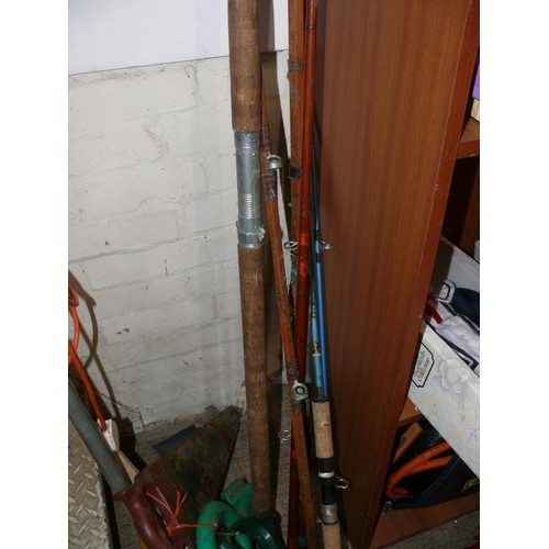 180 - Tube of fishing rods