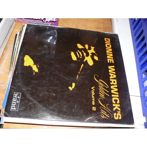 253 - Collection of LP records to include Dire Straits, Billy Idol, the Monkees, Bananrama, George Michael... 