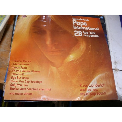 253 - Collection of LP records to include Dire Straits, Billy Idol, the Monkees, Bananrama, George Michael... 