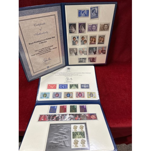 59 - The Great Britain Queen Elizabeth II Accession and Coronation Mint Stamp Collection ‘The Royal Famil... 