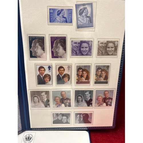 59 - The Great Britain Queen Elizabeth II Accession and Coronation Mint Stamp Collection ‘The Royal Famil... 
