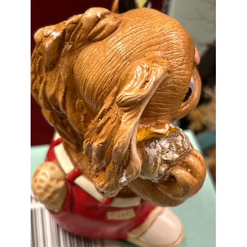 69 - Collection of Pendelfin including four boxed figures:- Happy, Piano, Holly, Hello (small chips see p... 