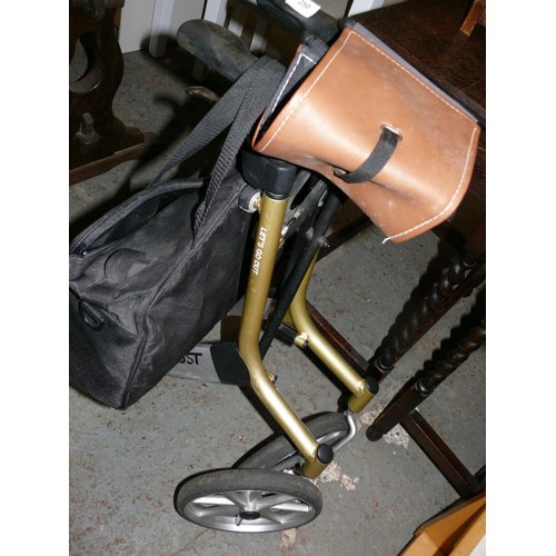 320 - Trust Lets go out folding mobility walker with matching bag and instructions