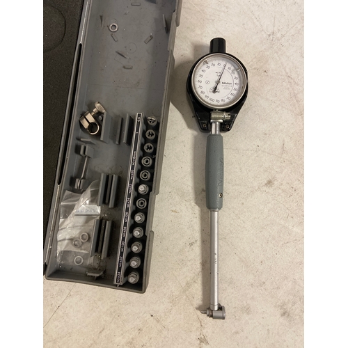 11 - Mitutoyo 511-167 dial bore gauge. This specific model has a measurement range of 18mm to 35 mm and a... 