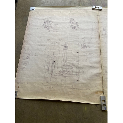 49 - Pilbeam Racing Designs 1:1 scale technical drawings for the Opel Astra Touring/rally car, including ... 