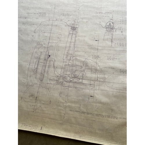 49 - Pilbeam Racing Designs 1:1 scale technical drawings for the Opel Astra Touring/rally car, including ... 