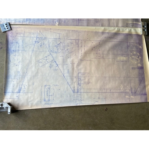 39 - A group of 8 miscellaneous Pilbeam Racing Designs technical drawing copies. They appear to mostly be... 