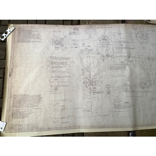 49 - Pilbeam Racing Designs 1:1 scale technical drawings for the Opel Astra Touring/rally car, including ... 