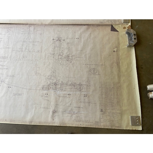 49 - Pilbeam Racing Designs 1:1 scale technical drawings for the Opel Astra Touring/rally car, including ... 