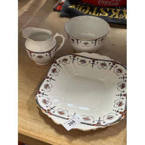67 - Edwardian 21 piece teaset