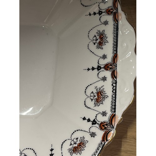 67 - Edwardian 21 piece teaset