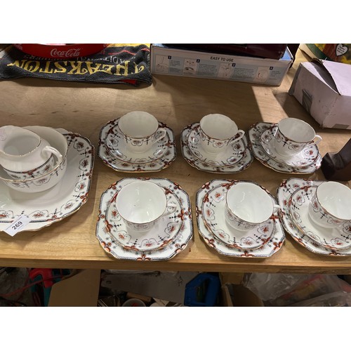67 - Edwardian 21 piece teaset