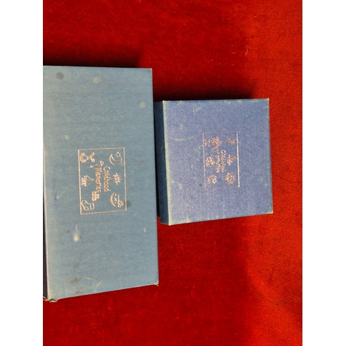 69 - Silver plated train with first tooth and first curl pots plus a Star pot with miniature stars