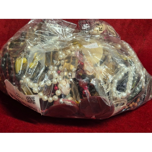 70 - 2 large bags of costume jewellery