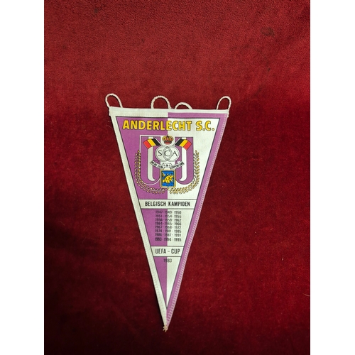 71 - Collection of football pennants to include 2002 Korea World Cup, Euro '96 final, Euro 2004, Aston Vi... 